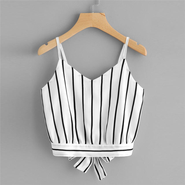 "Lilly" Tied Crop Top (2 colors)