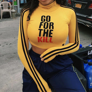 "Go For The Kill" Crop Top