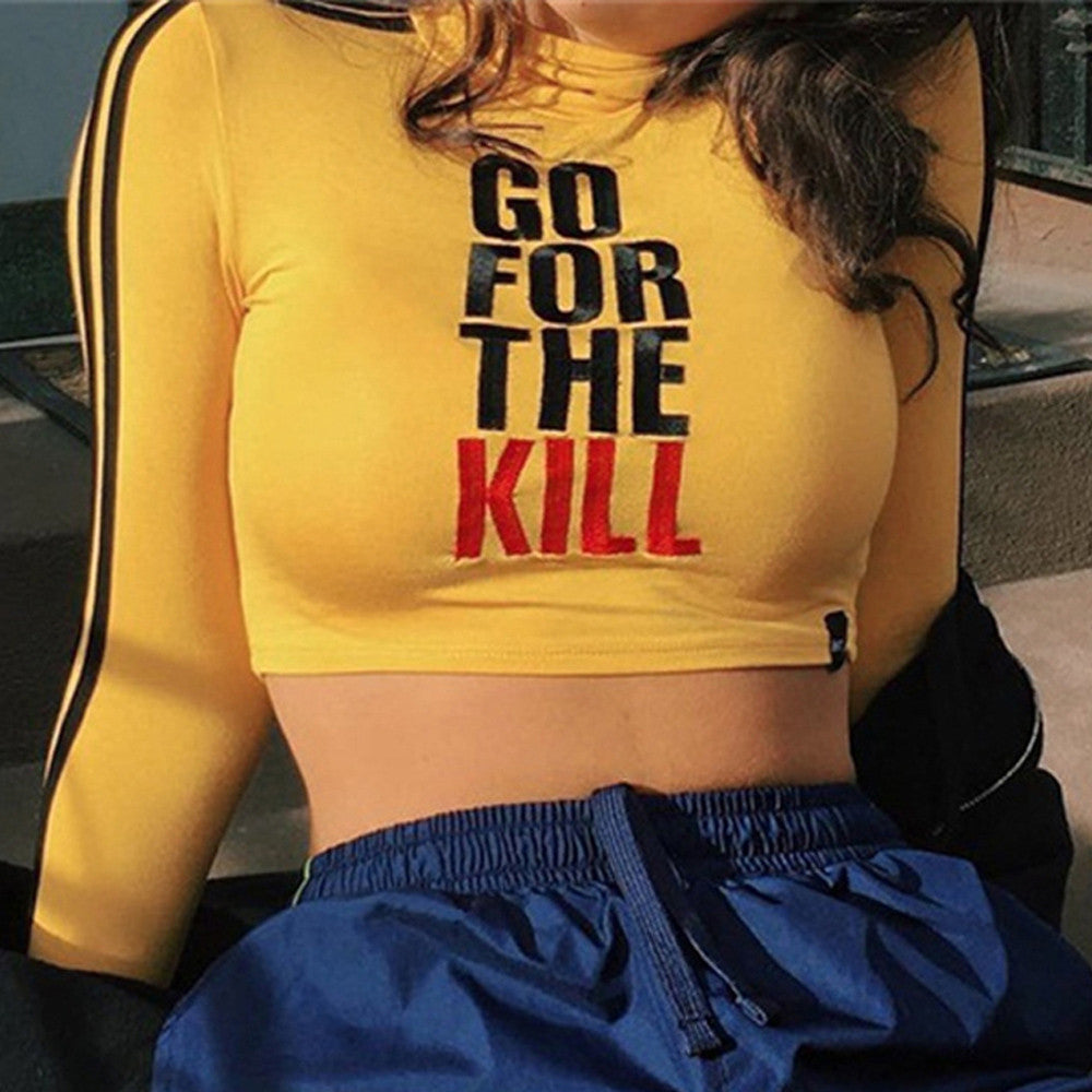 "Go For The Kill" Crop Top